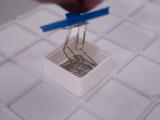 Gridfinity Magnetic Paper Clip Bin