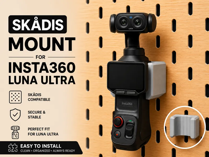 SKÅDIS Mount for Insta360 Luna Ultra