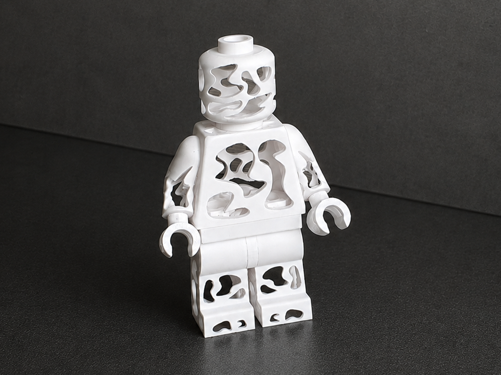 Brick Man Voronoi Style 20cm