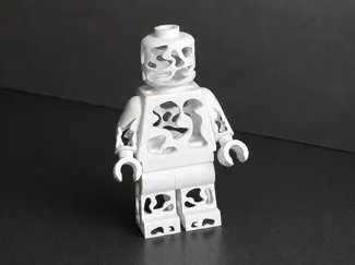 Brick Man Voronoi Style 20cm