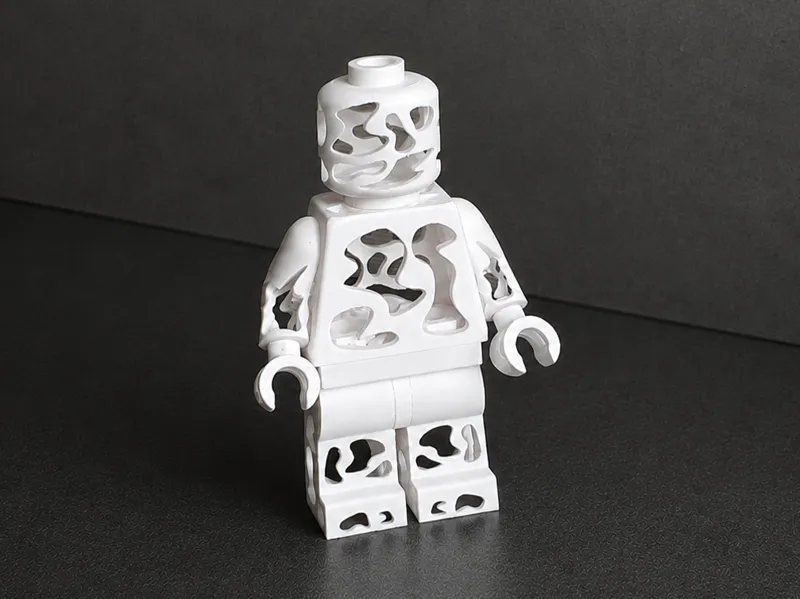 Brick Man Voronoi Style 20cm