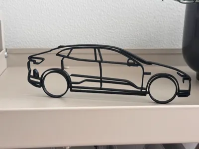 Polestar 4 Silhouette