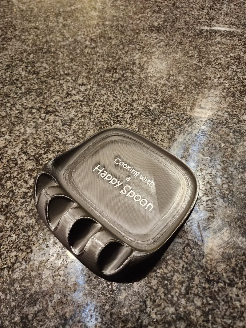 Spatula Holder w/ embedded text