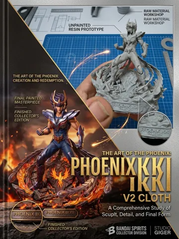 Modelo para impresión 3D: IKKI PHOENIX, SAINT SEIYA — vista de referencia 2