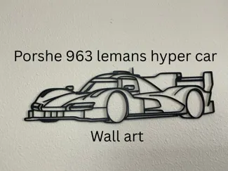 Porsche 963 Lemmas hyper car 