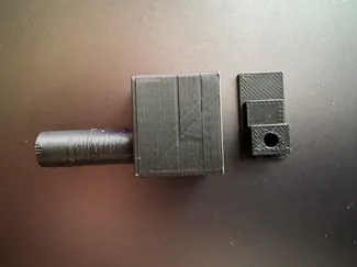 .30 caliber gun barrel reflector