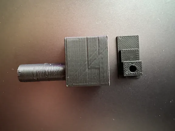 .30 caliber gun barrel reflector