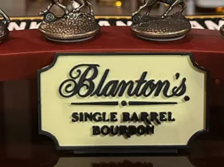 Blantons Display Sign