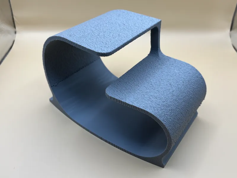 Curved Hide and Basking Platform for Tortoise