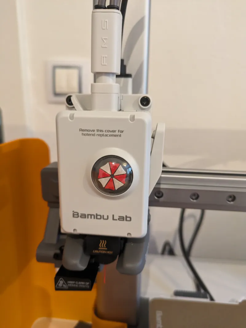 Bambulab A1 - Umbrela corp extruder vizualizer/indicator