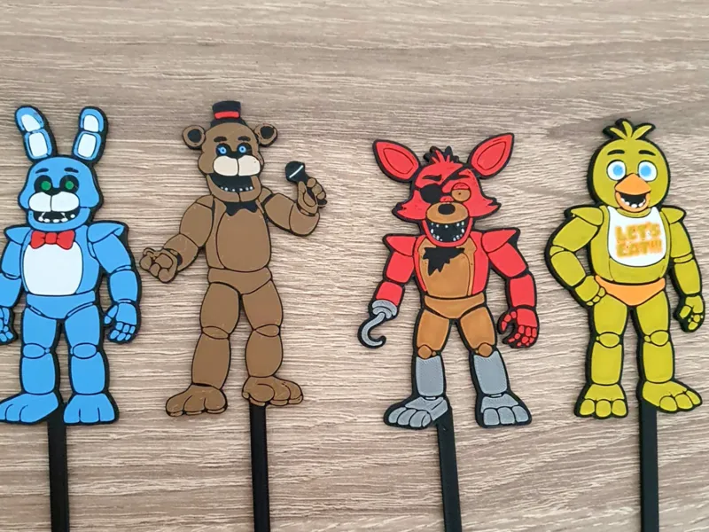 Topper para tarta Five Nights at Freddy- FREDDY
