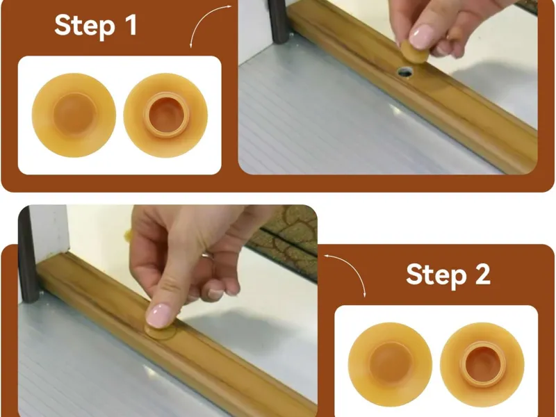 threshold screw covers