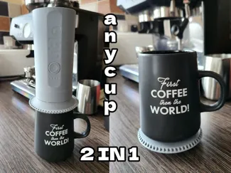 OUTIN Any-Cup Adapter and Coaster