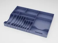 Organiseur modulaire de tiroir de cuisine — photo 2