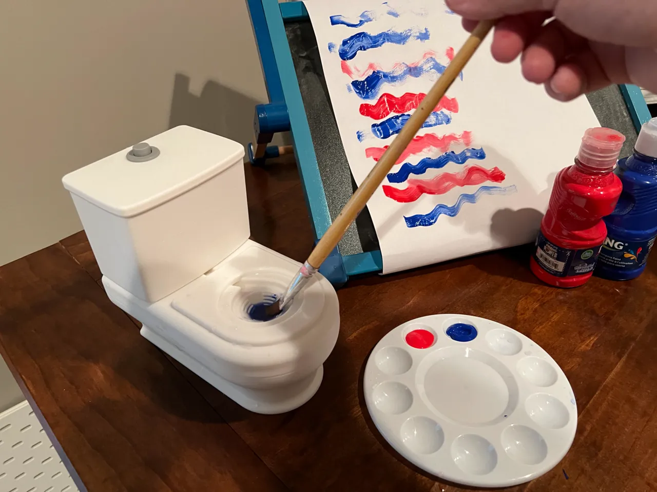 Brush Flush - Fun Paint Brush Cleaner for Kids view 2
