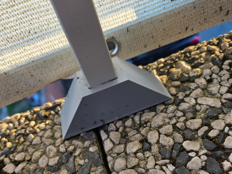 Fuß für 25mmX25mm Aluprofil