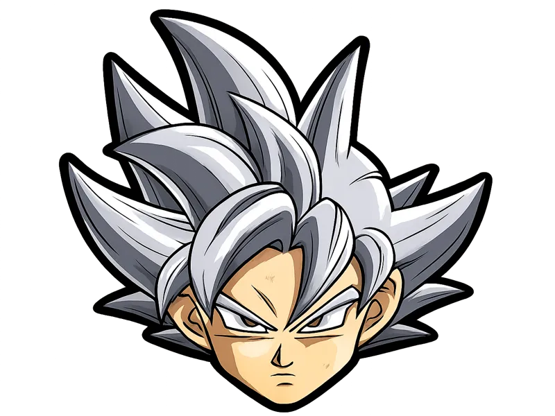Goku Ultra Instinct Giant Head!