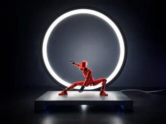 Customizable Figurine Ring Light stand