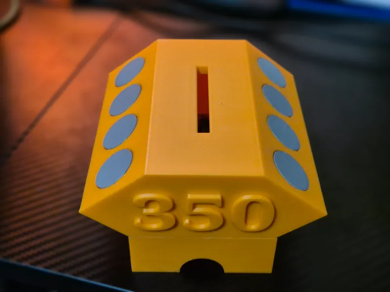 350 chev money box/piggy bank