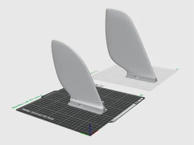 SUP fin - Decathlon "Itiwit" A1 mini compatible V2