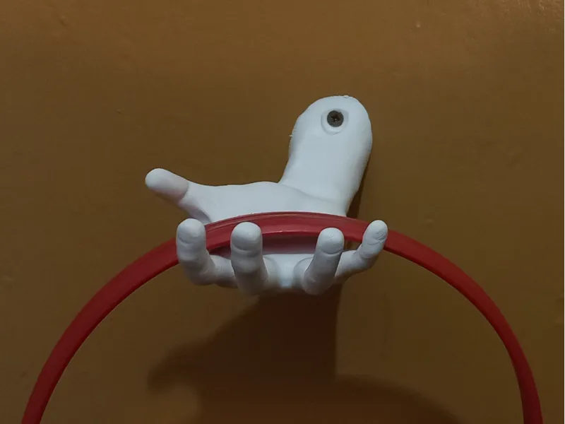 Hand wall mount holder
