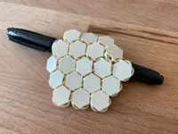 Tissu d'hexagones (style NASA) — photo 8