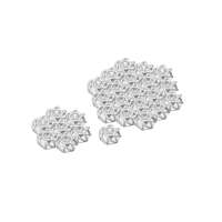 Tissu d'hexagones (style NASA) — photo 3