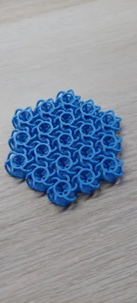 Tissu d'hexagones (style NASA) — photo 6