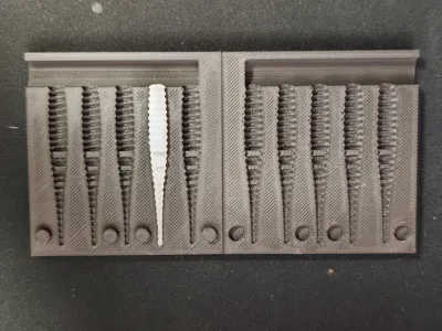 lure molds produce 5 pieces per batch.
