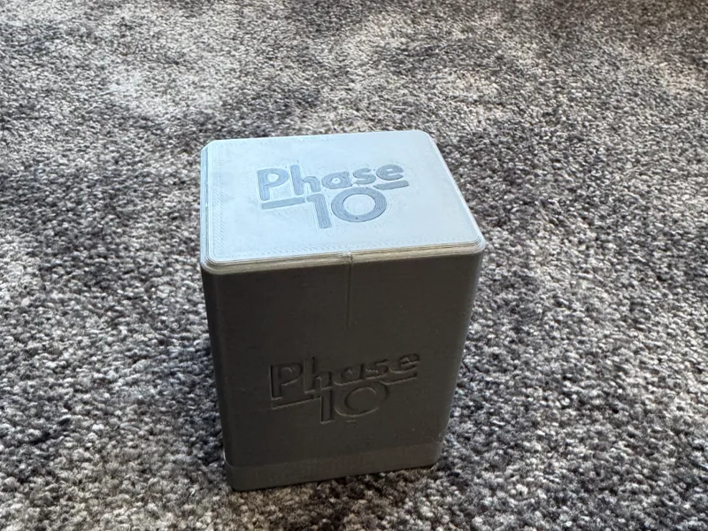 Phase 10 (Masters) Card Box