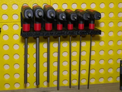 Threadboards Modular T-Handle Allen Holder - SAE