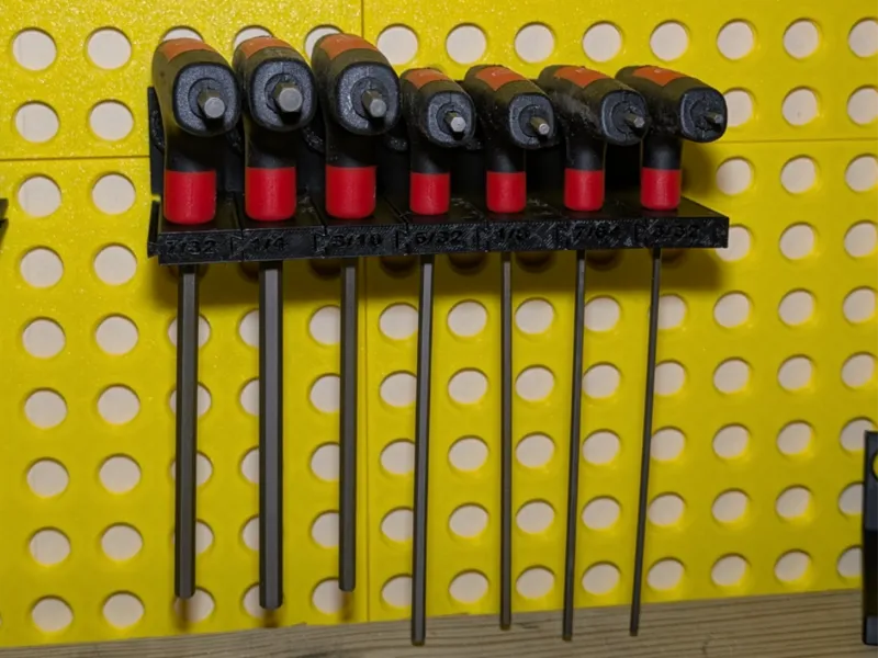 Threadboards Modular T-Handle Allen Holder - SAE