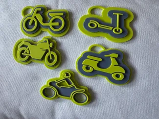 Keychains for Bike, Scooter, motorcycle, Vespa