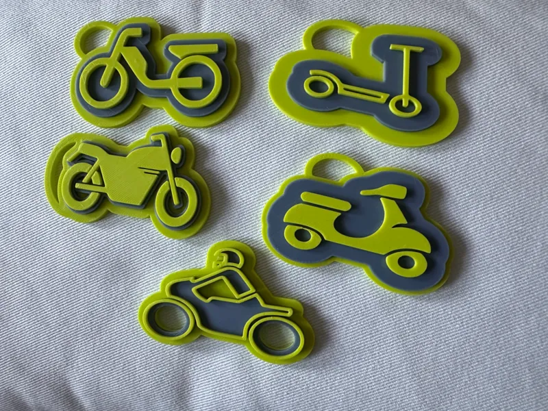 Keychains for Bike, Scooter, motorcycle, Vespa