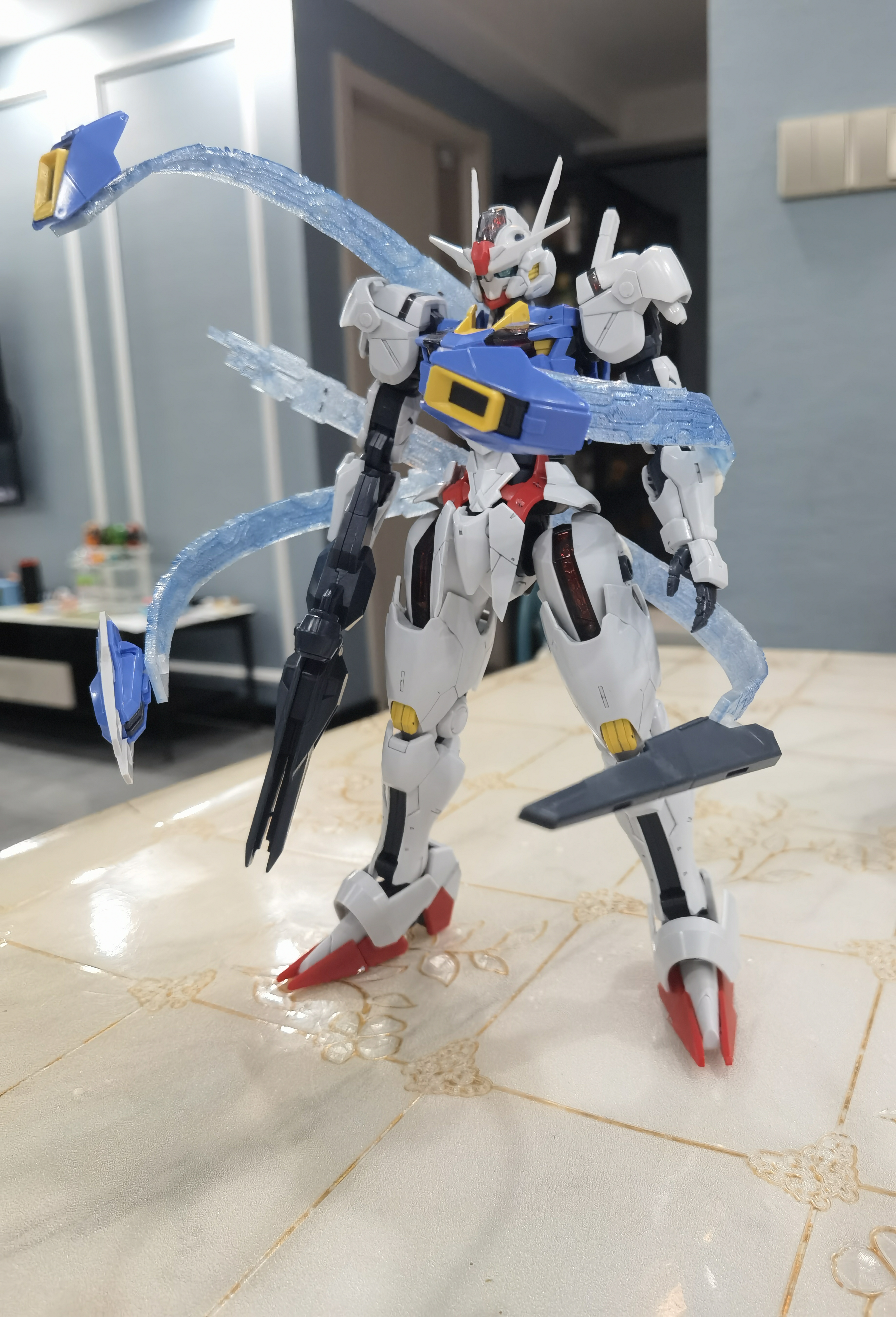 Miniatura 2 del modelo 3D 风灵高达浮游特效件
