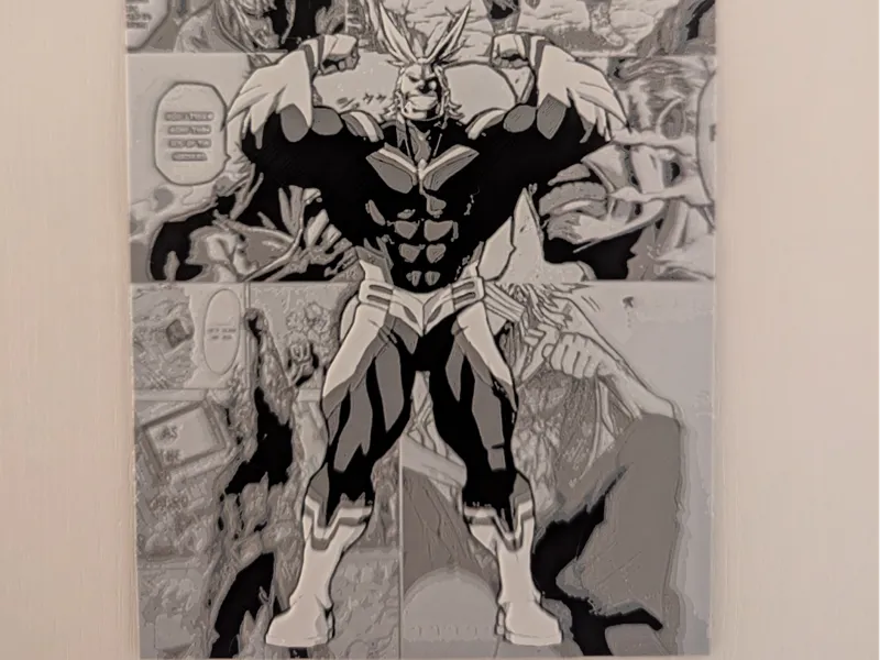 All Might hueforge