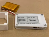 Petit boîtier pour écran LilyGo T5 2,13 pouces — photo 1