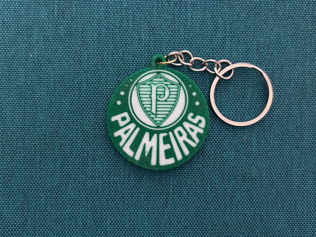 Palmeiras Keychain