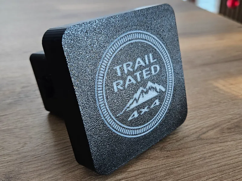 trailer hitch cover - Jeep