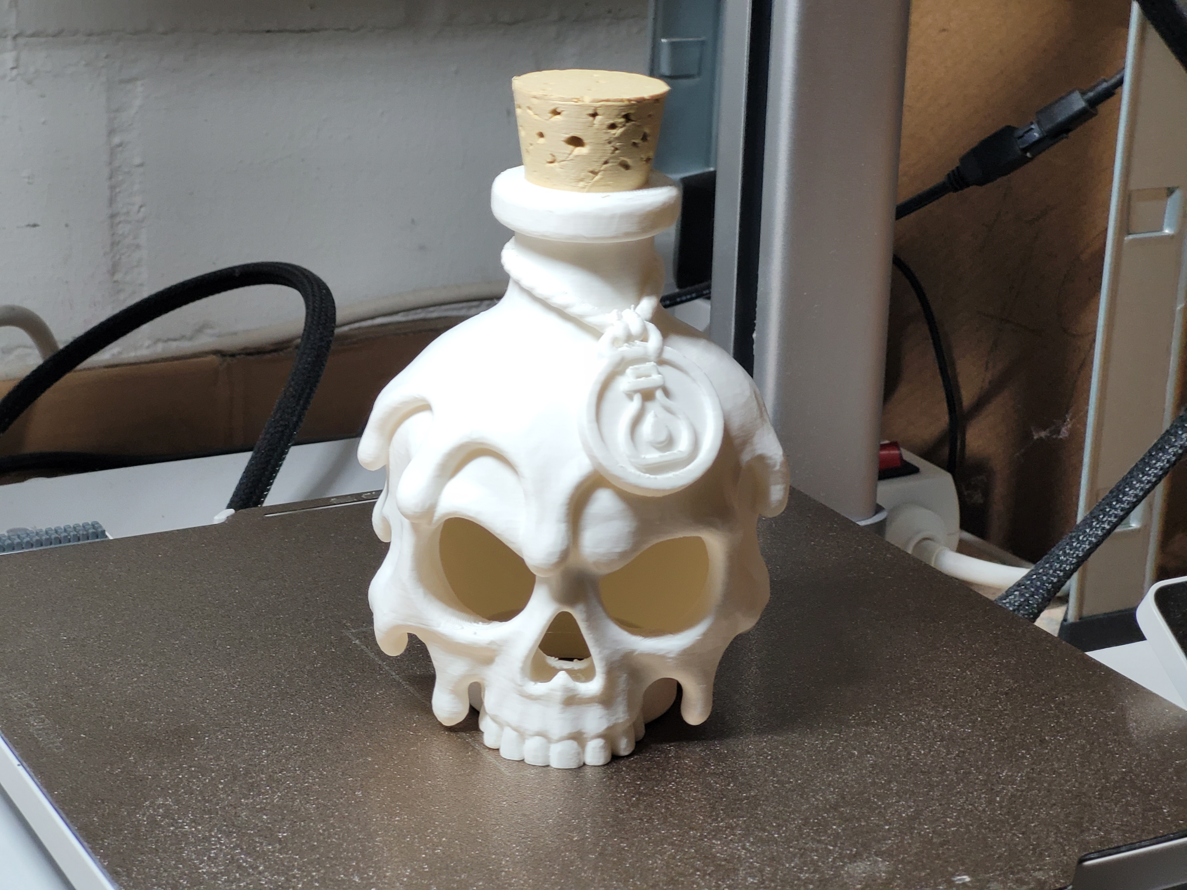 Skull Poison Flask - 1