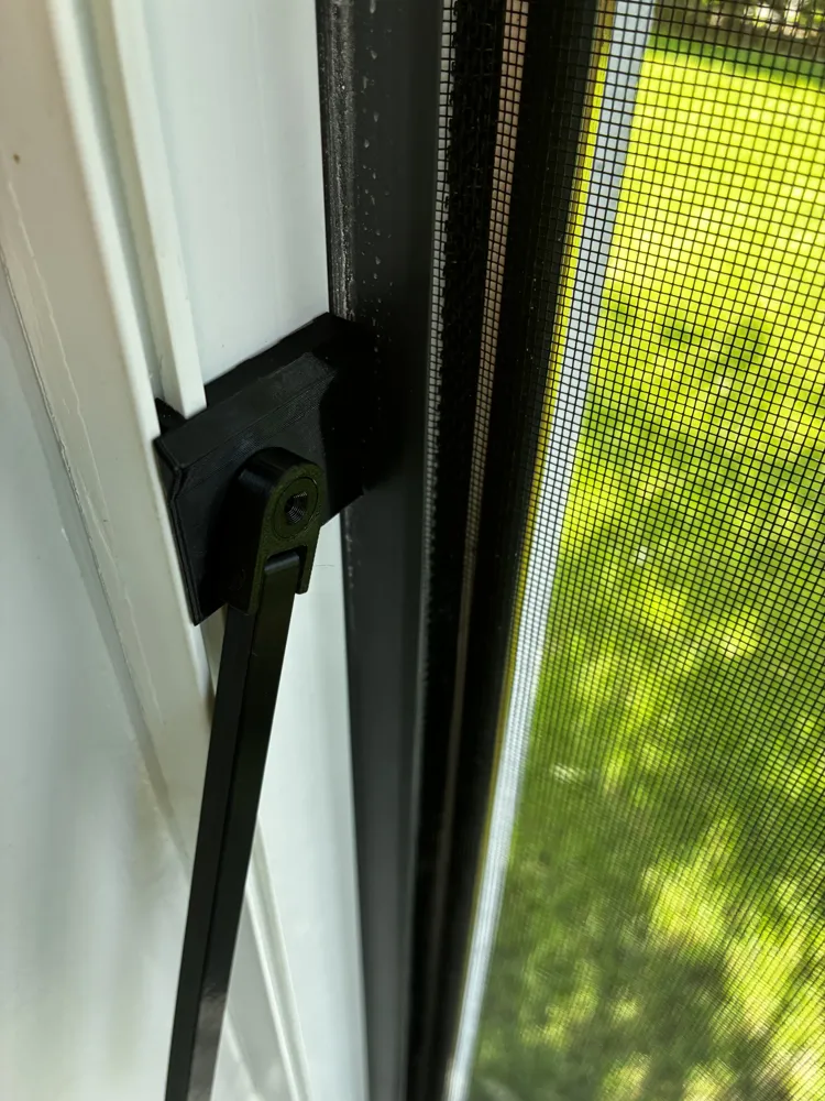 Window Sash Retainer Clip - Non-Invasive Lock - Free 3D Print Model ...