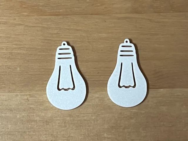 light bulb earrings