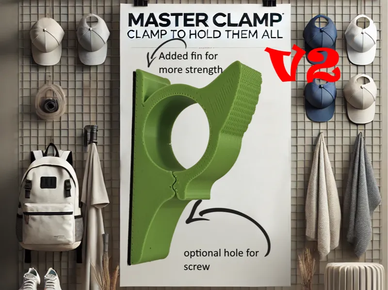 MasterClamp V2 "A clamp to hold them all!"