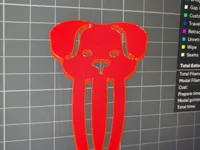 Marque-page chien — photo 2