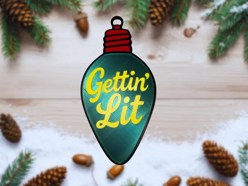 Gettin’ Lit Christmas Light Hype Chain