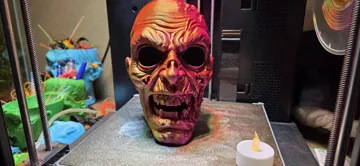 Figura decorativa: Halloween Zombie Bust — vista de referencia 4