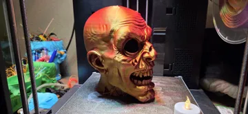 Figura decorativa: Halloween Zombie Bust — vista de referencia 5