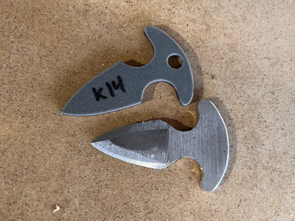 Knife Template #14 - Free 3D Print Model - MakerWorld