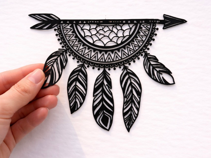 Arrow & Dreamcatcher – Bohemian Decoration