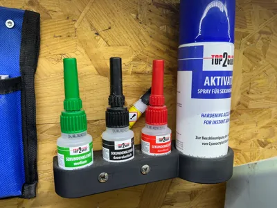 Super glue holder TOP2GLUE